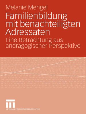 cover image of Familienbildung mit benachteiligten Adressaten